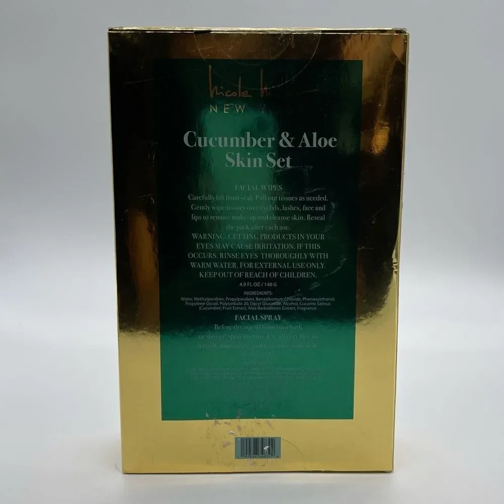 Nicole Miller Cucumber & Aloe Skin Set